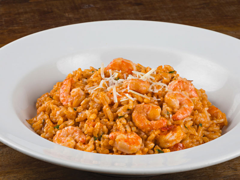 Risoto de Camarão