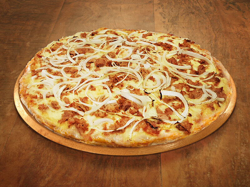 Pizza de Atum com Cebola