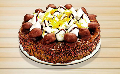 Torta Profiteroles